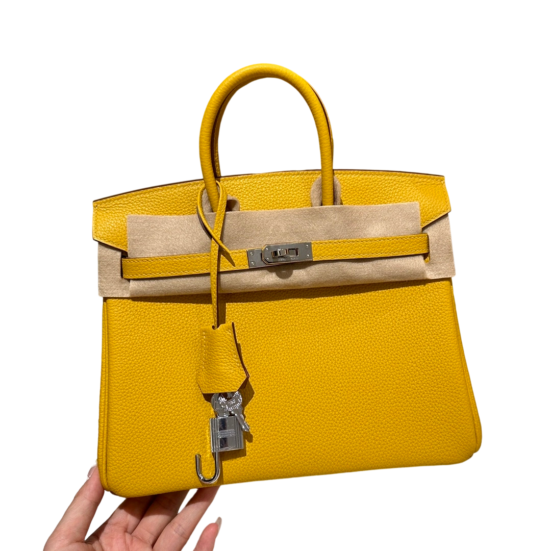 Birkin  Togo – Amber Yellow | Palladium