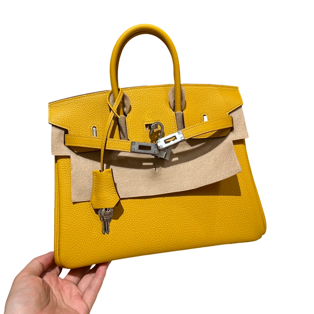 Birkin  Togo – Amber Yellow | Palladium