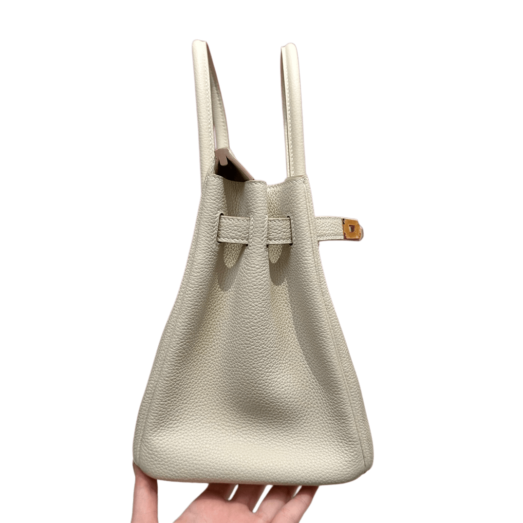 Birkin  Togo – Milkshake White| Gold-Plated