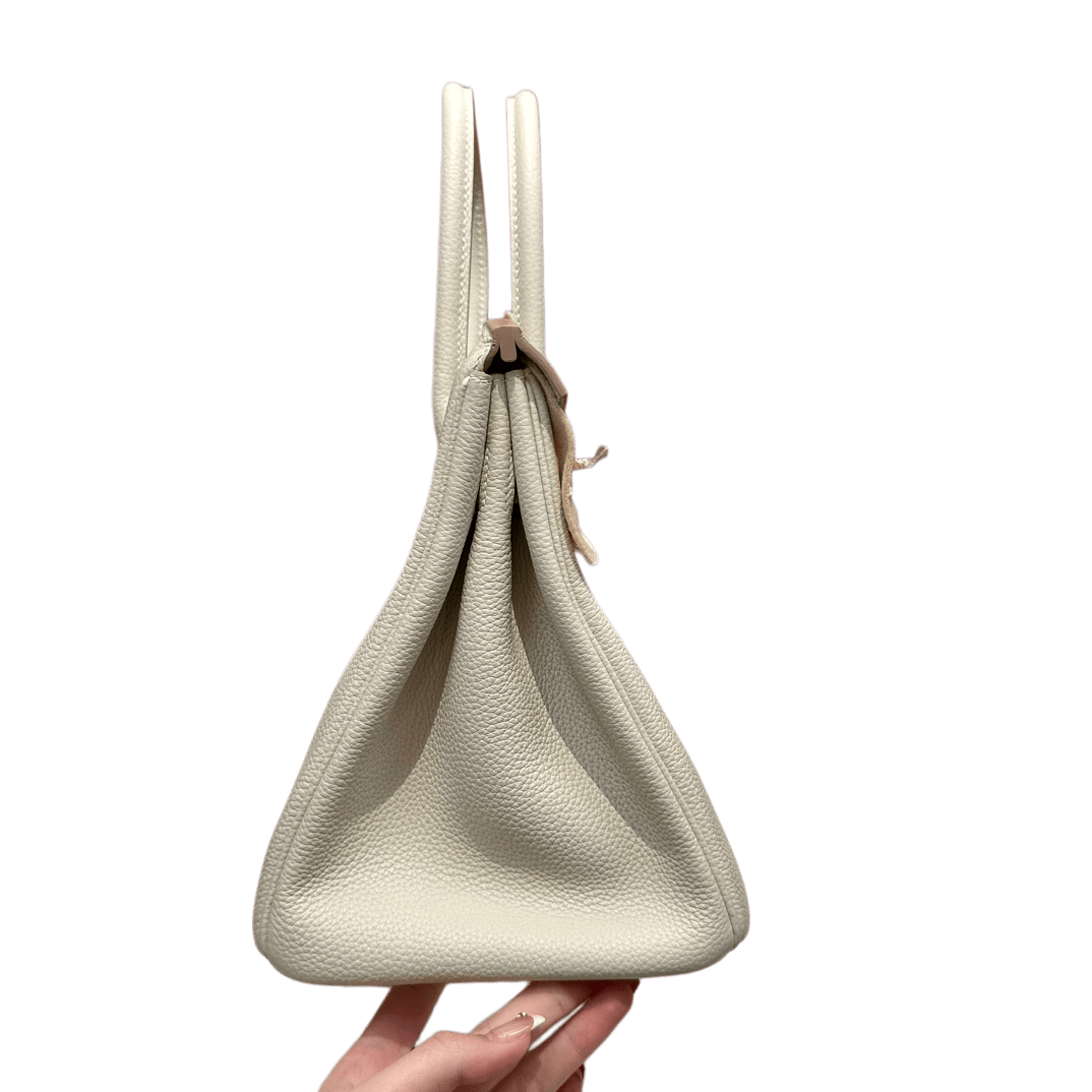 Birkin  Togo – Milkshake White| Gold-Plated