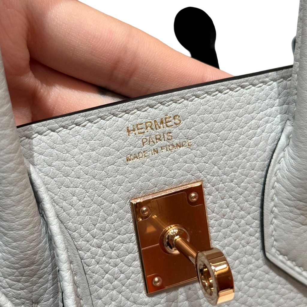 Birkin  Togo – Saint Blue | Rose Gold-Plated