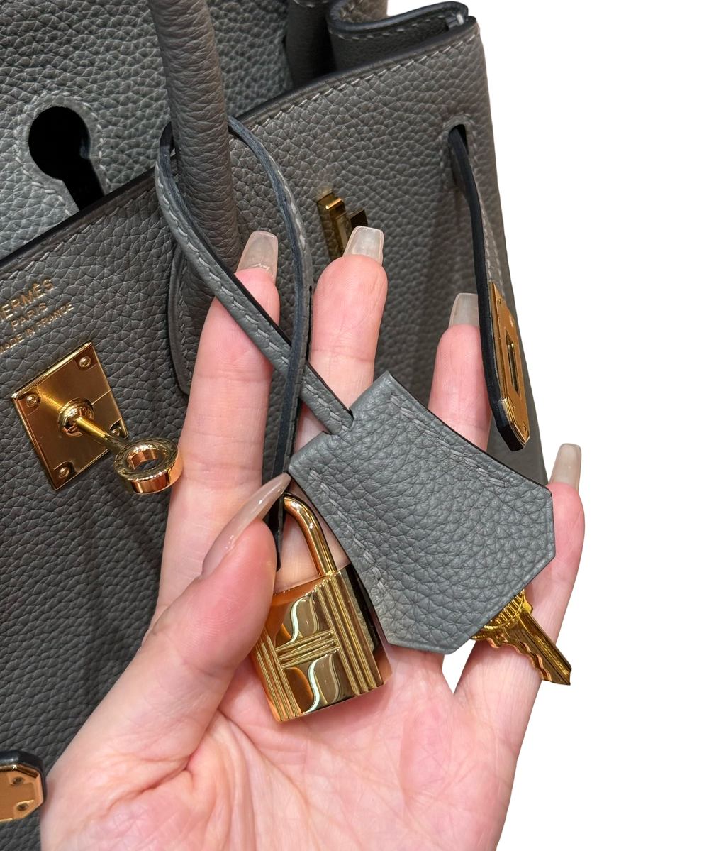 Birkin  Togo – Storm Grey | Gold-Plated  Features