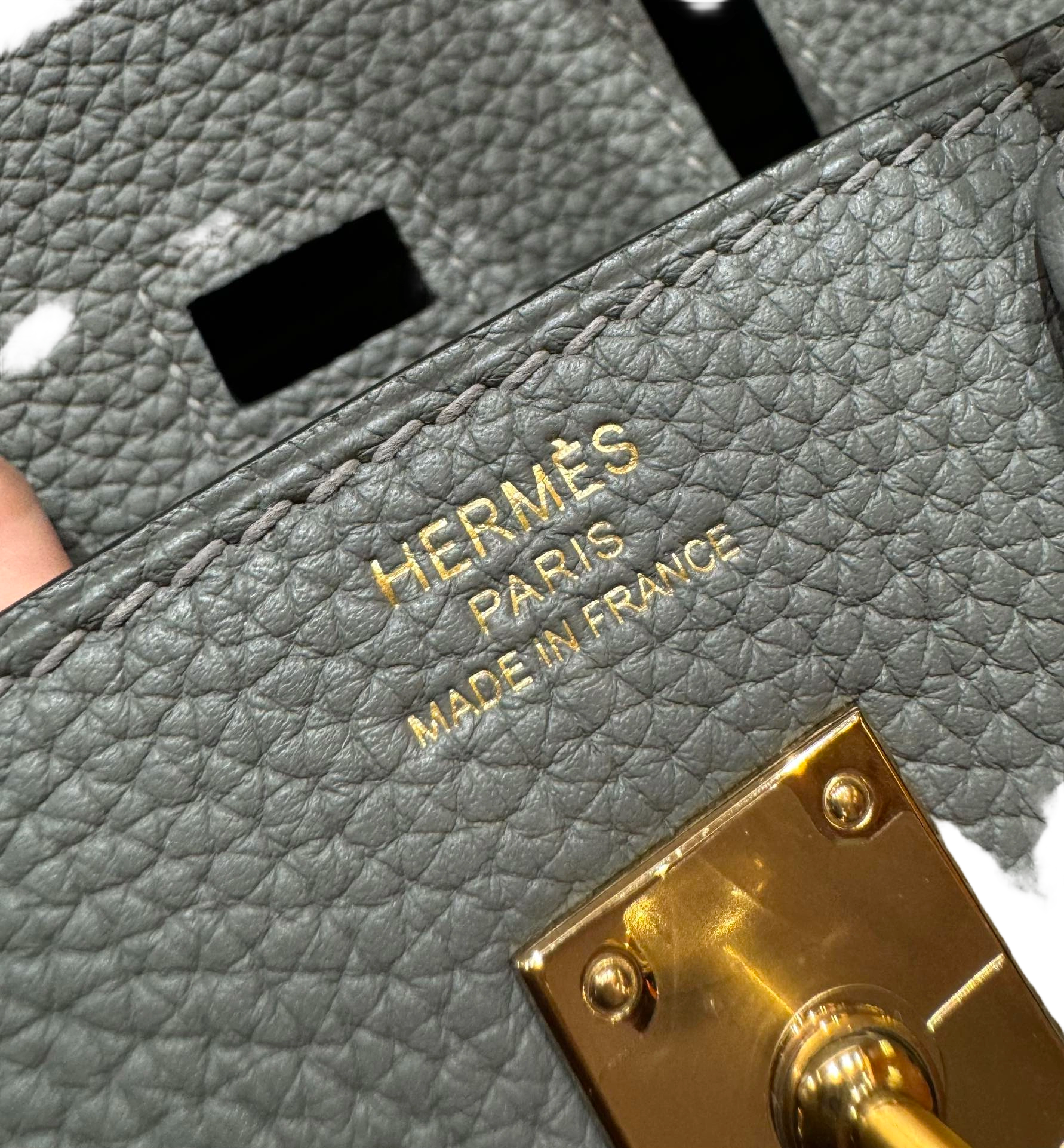 Birkin  Togo – Storm Grey | Gold-Plated  Features
