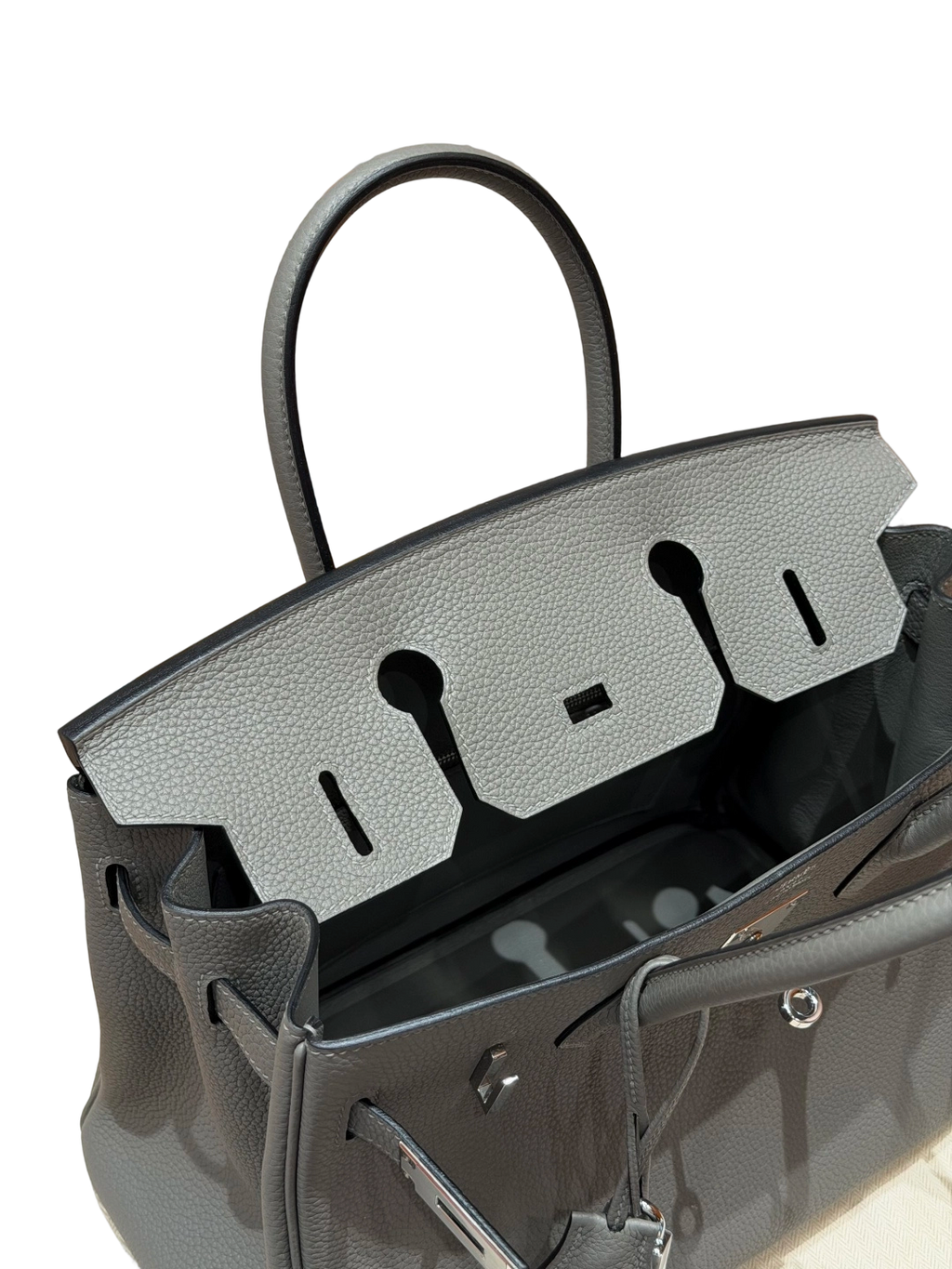 Birkin  Togo – Storm Grey | Palladium