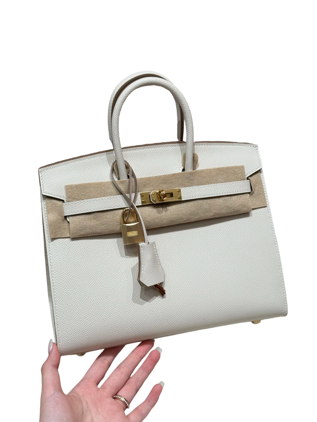 Birkin  Epsom – Milkshake White | Gold-Plated  Features