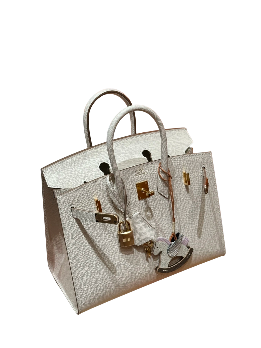 Birkin  Epsom – Milkshake White | Gold-Plated  Features