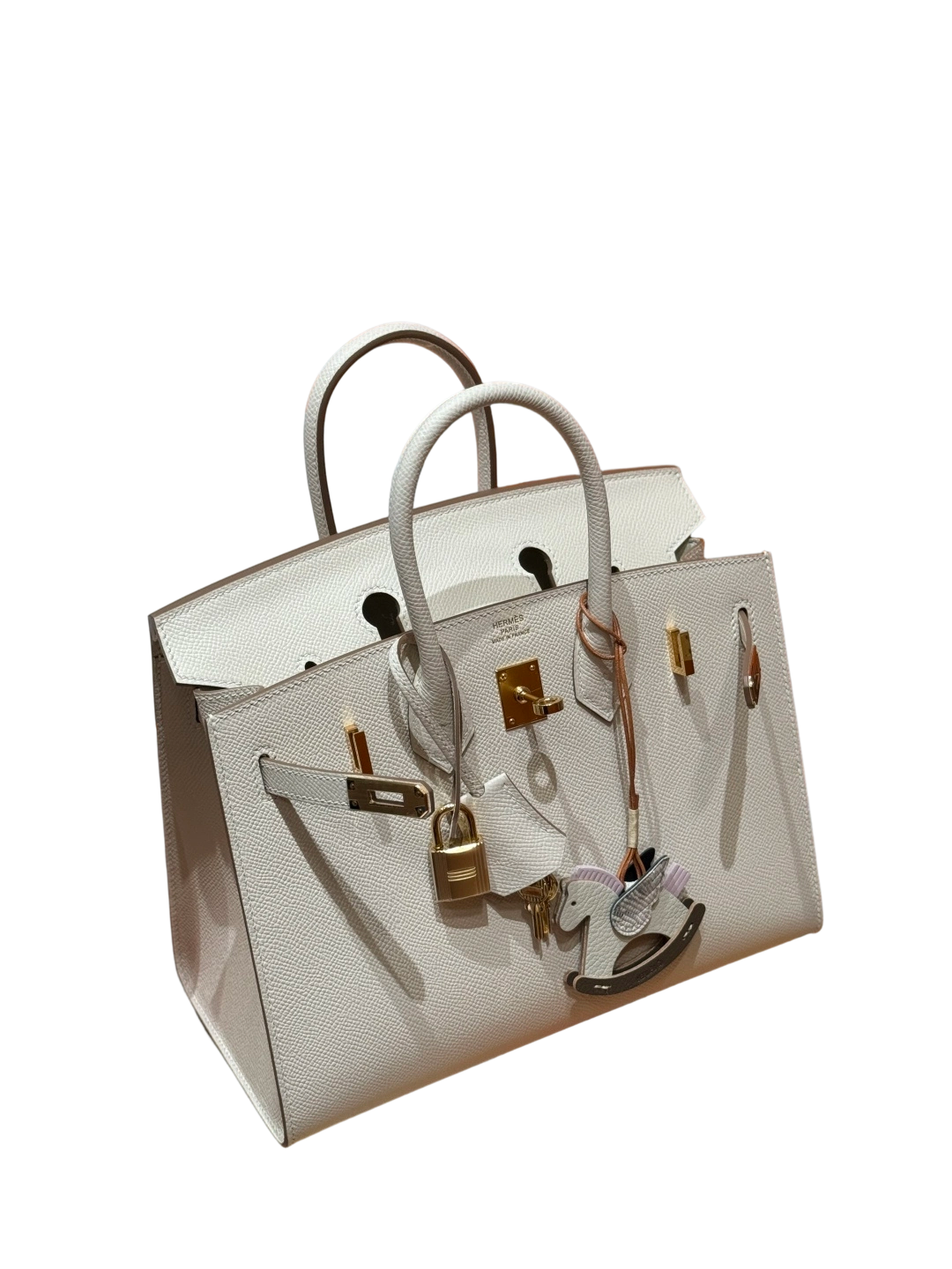 Birkin  Epsom – Milkshake White | Gold-Plated  Features