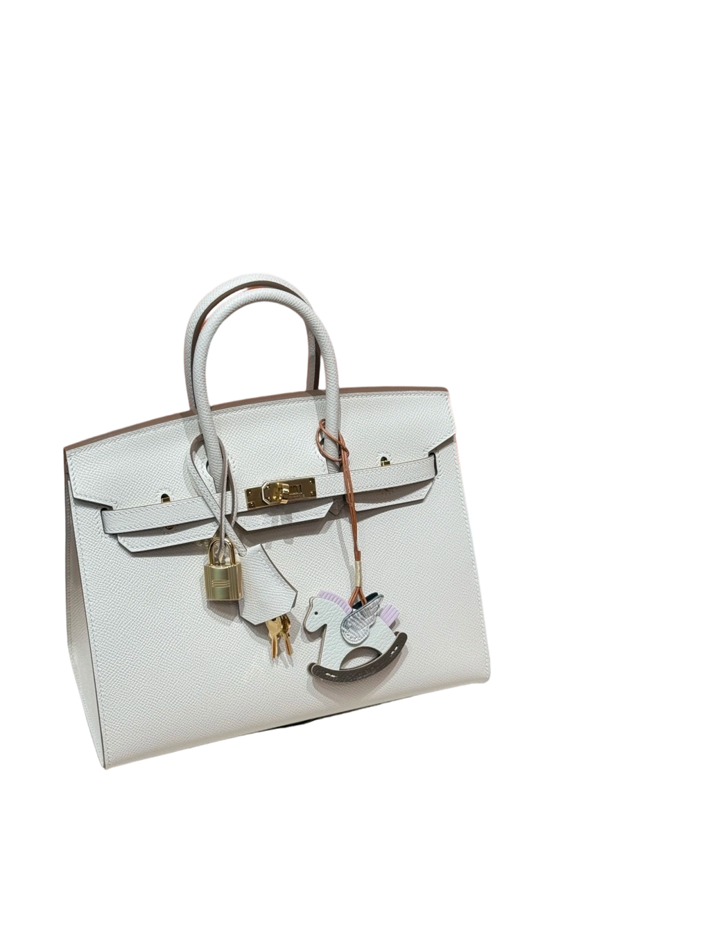 Birkin  Epsom – Milkshake White | Gold-Plated  Features