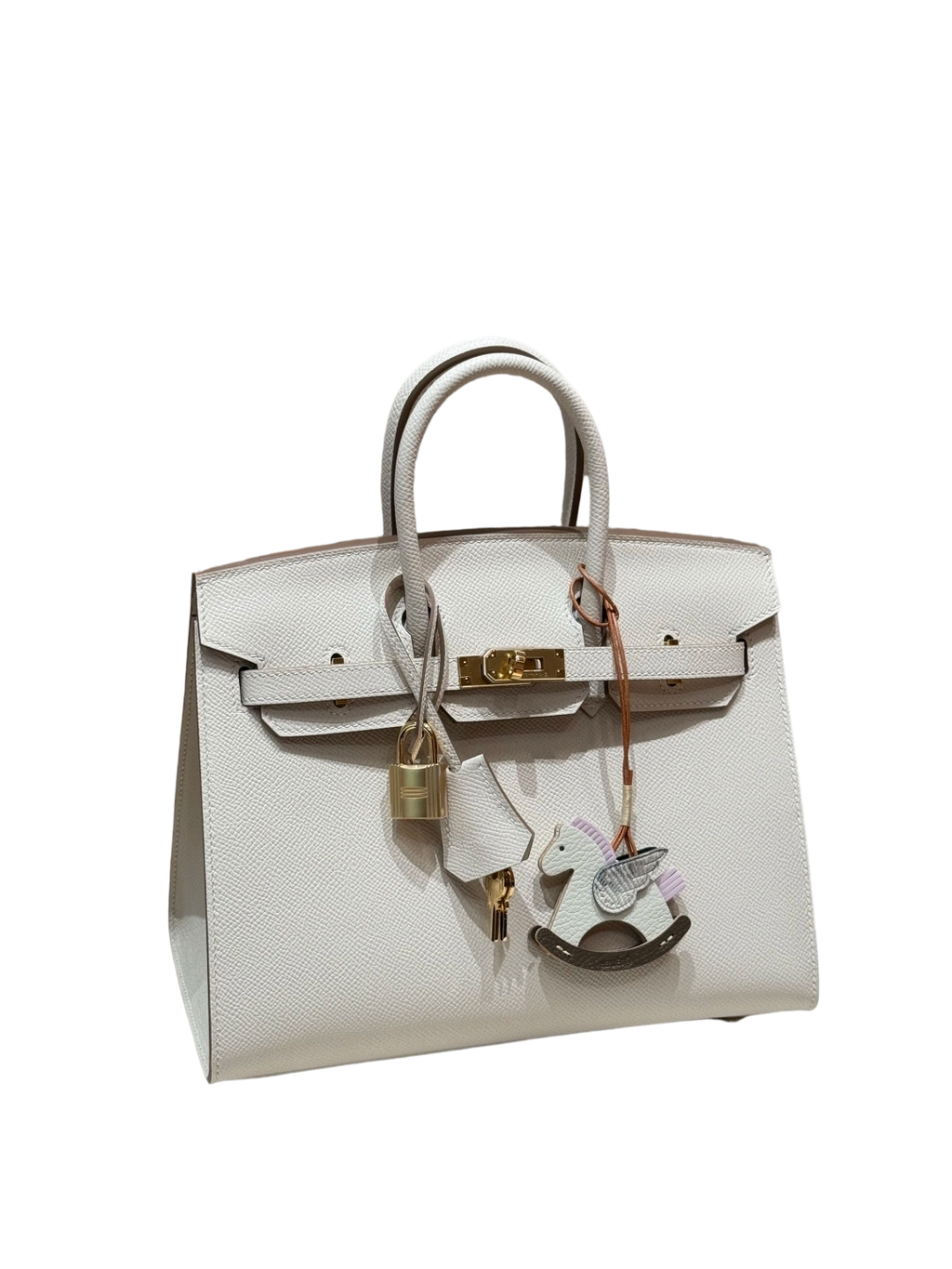Birkin  Epsom – Milkshake White | Gold-Plated  Features