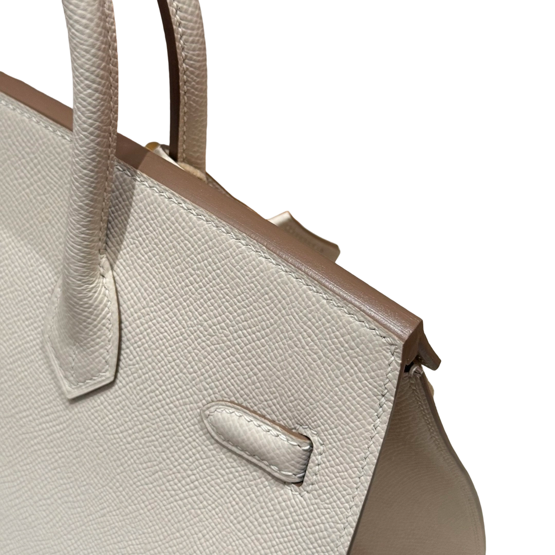 Birkin  Epsom – Milkshake White | Gold-Plated  Features