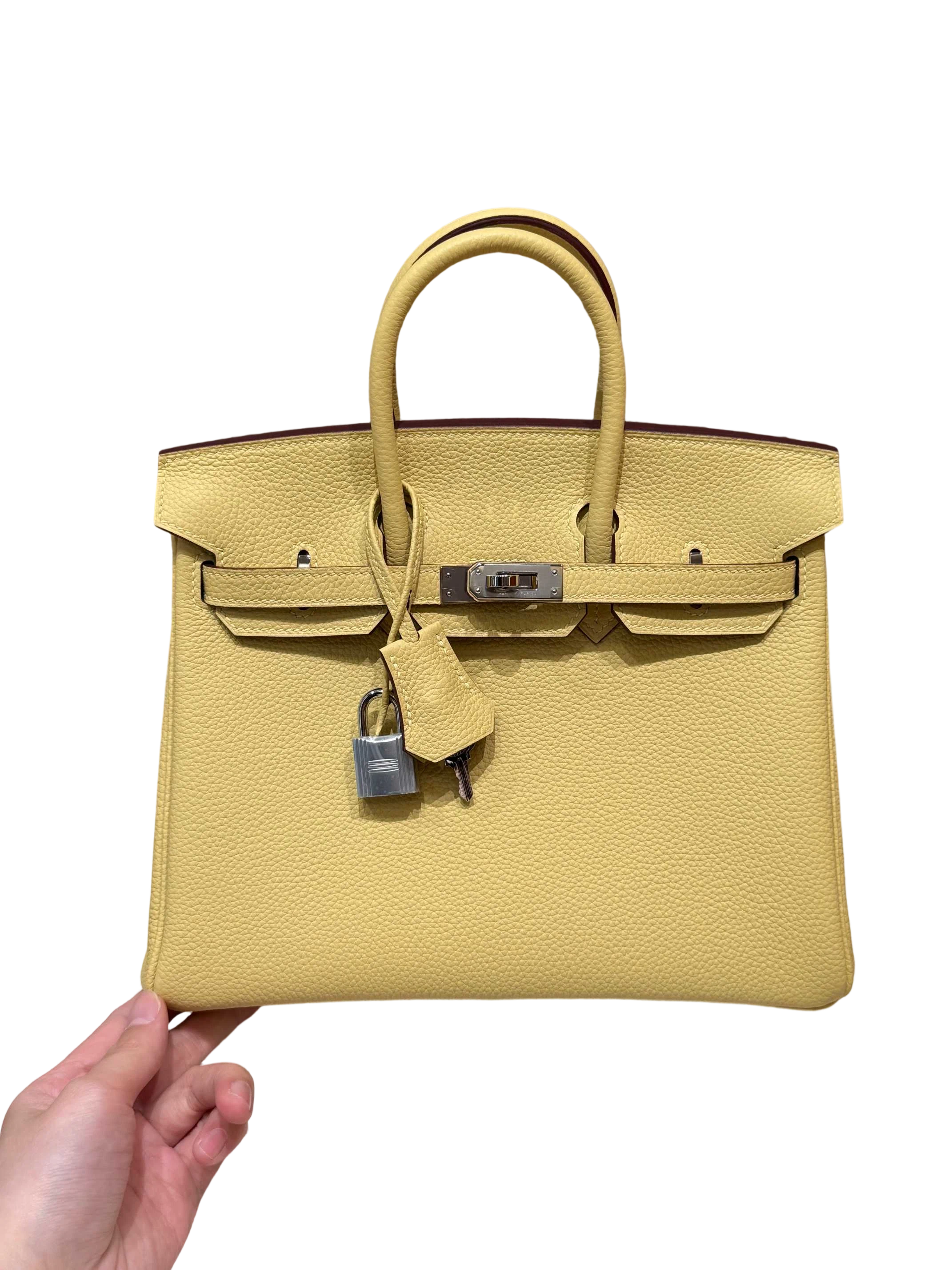 Birkin  Togo – Chick Yellow | Palladium