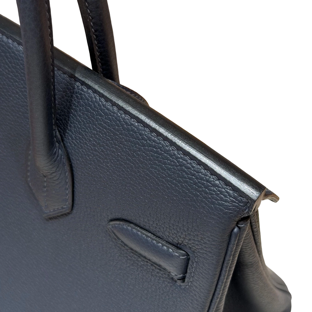 Birkin Togo – Bleu Nuit | Gold-Plated