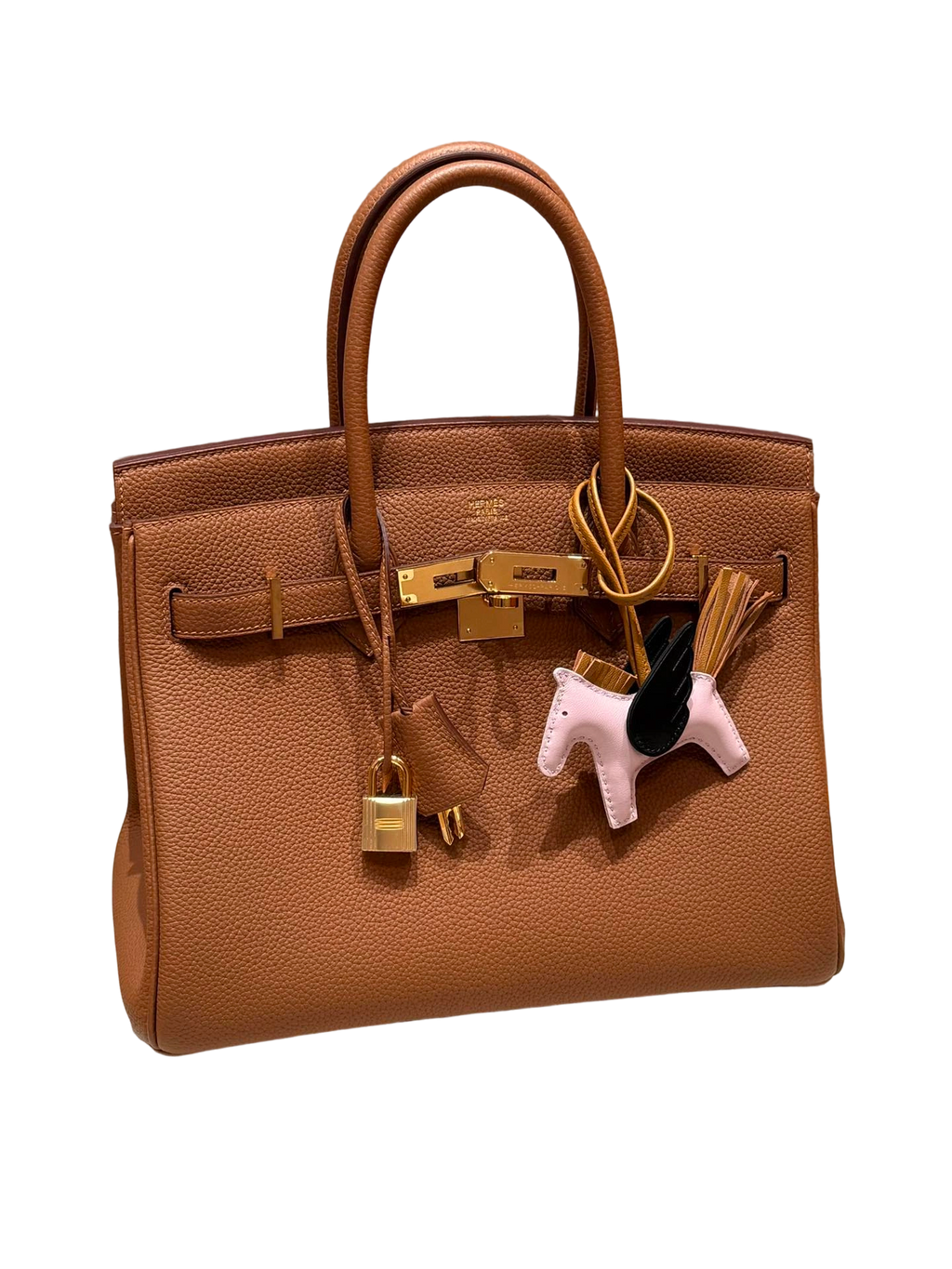 Birkin Togo– Gold Brown | Gold-Plated