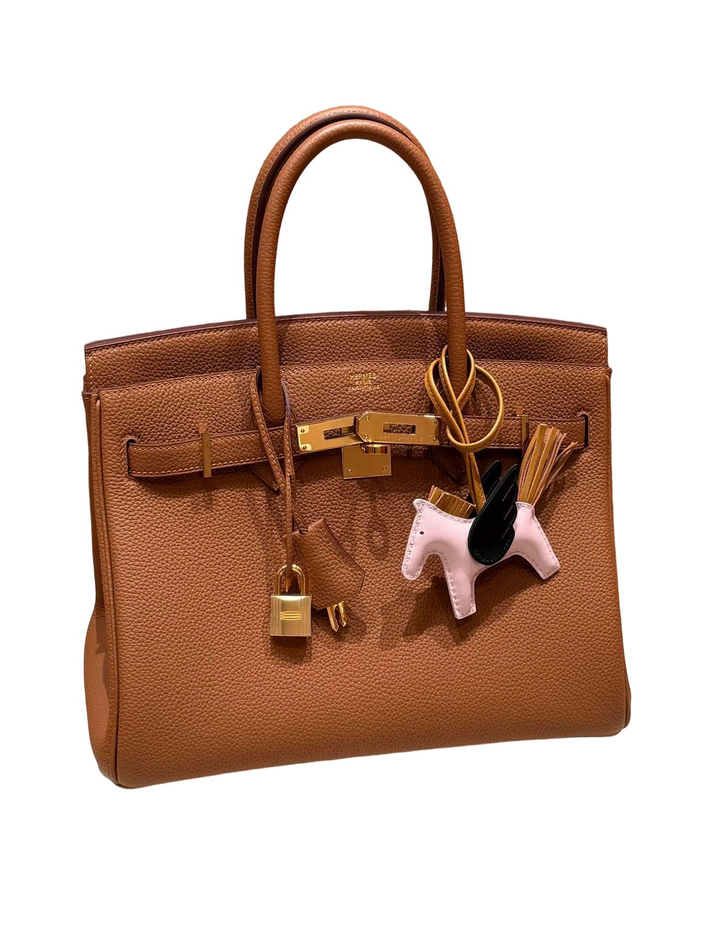 Birkin Togo– Gold Brown | Gold-Plated