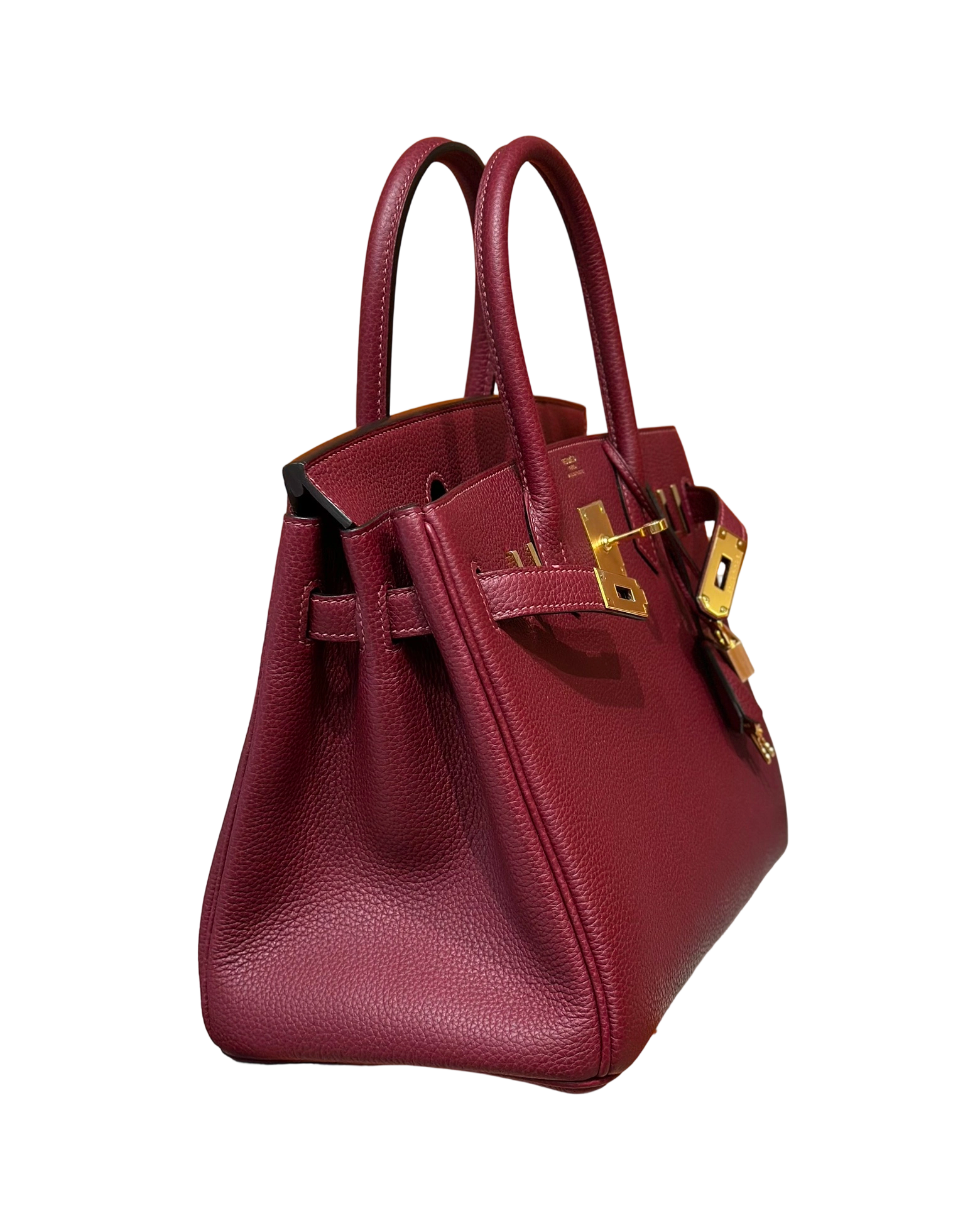 Birkin  Togo  – Hermès Red | Gold-Plated