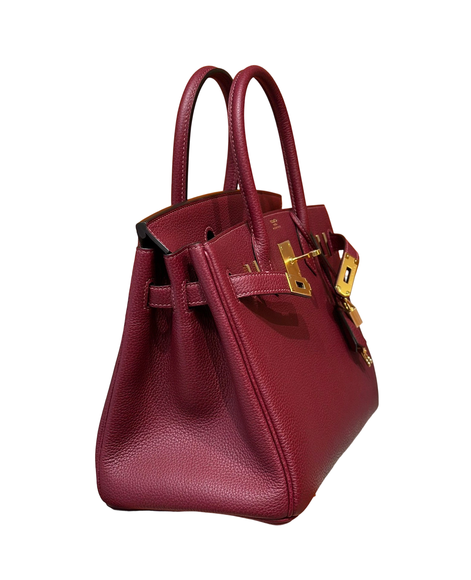 Birkin  Togo  – Hermès Red | Gold-Plated