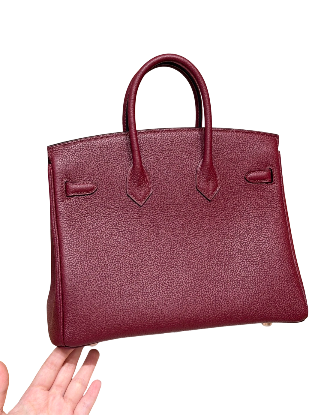 Birkin  Togo – Bordeaux Red | Rose Gold-Plated