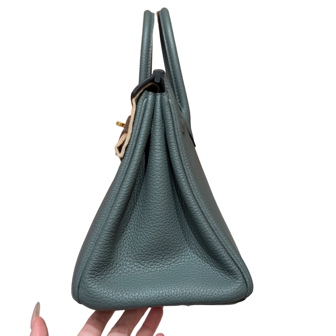 Birkin  Togo – Almond Green | Gold-Plated