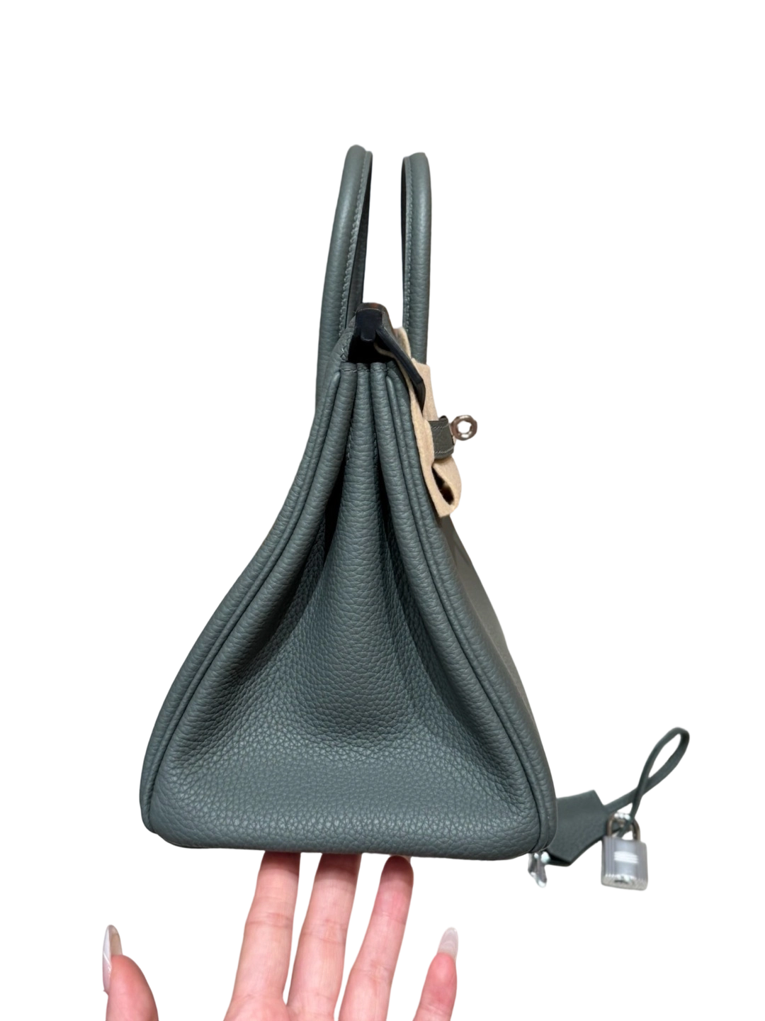 Birkin  Togo – Almond Green | Palladium