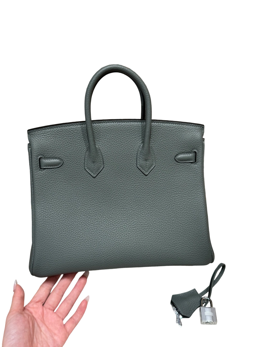 Birkin  Togo – Almond Green | Palladium