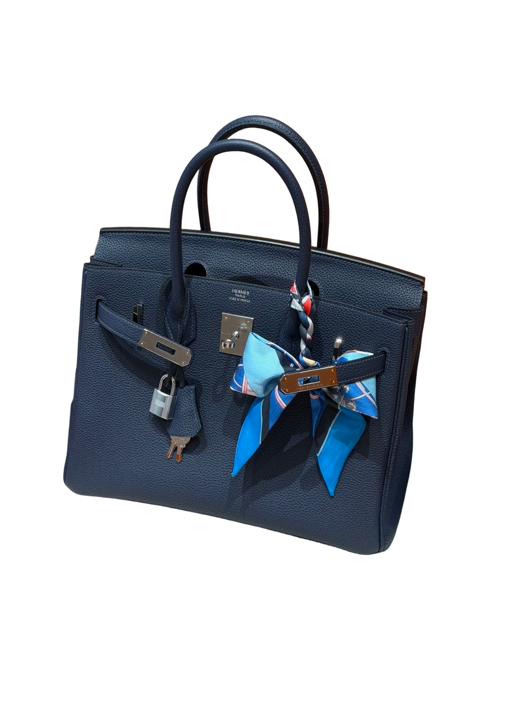 Birkin  Togo – Bleu Saphir | Palladium