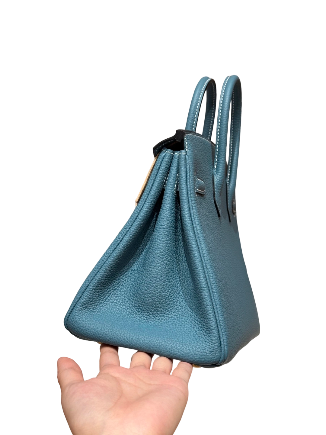 Birkin Togo – Bleu Jean | Gold-Plated