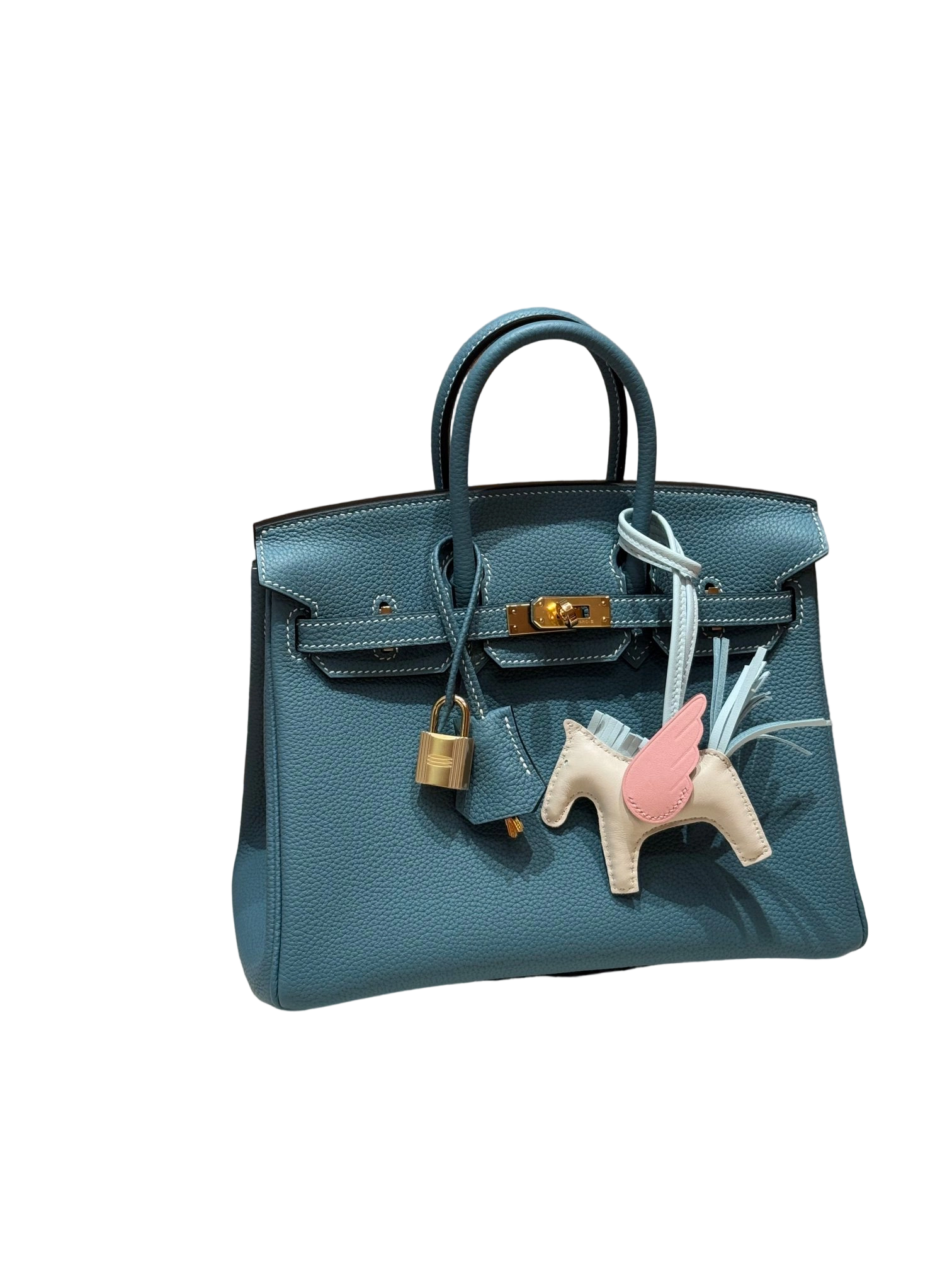 Birkin Togo – Bleu Jean | Gold-Plated