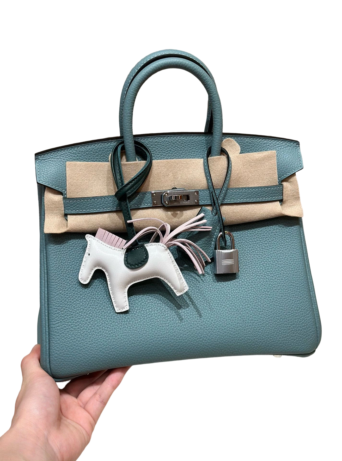 Birkin  Togo – Bleu Ciel | Palladium