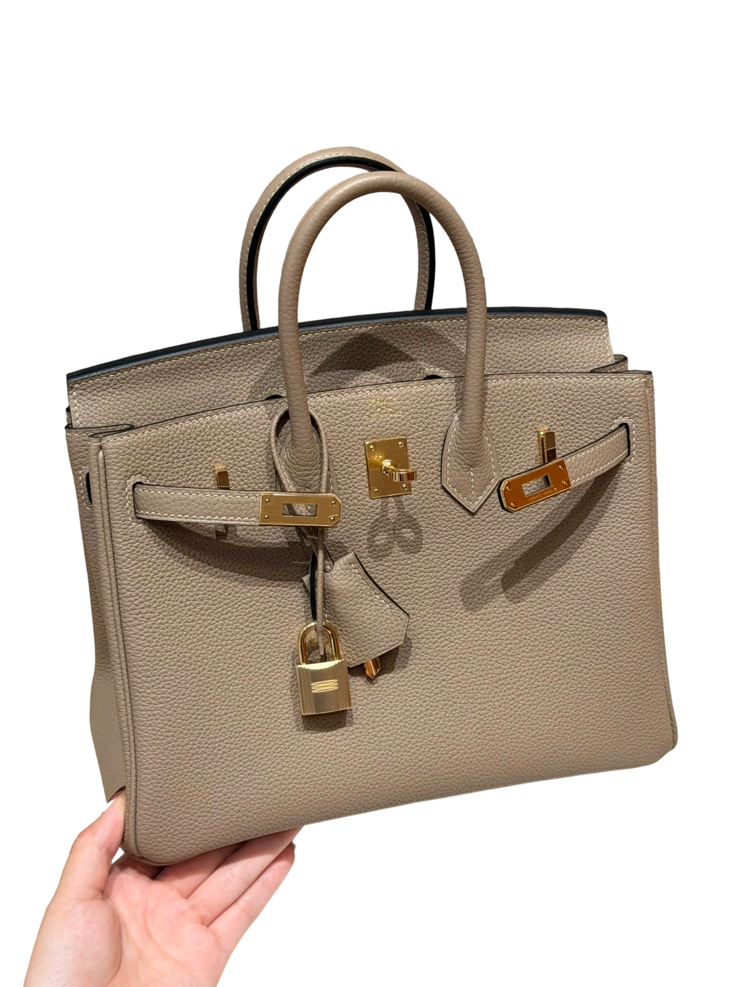 Birkin  Togo – Dove Grey | Gold-Plated