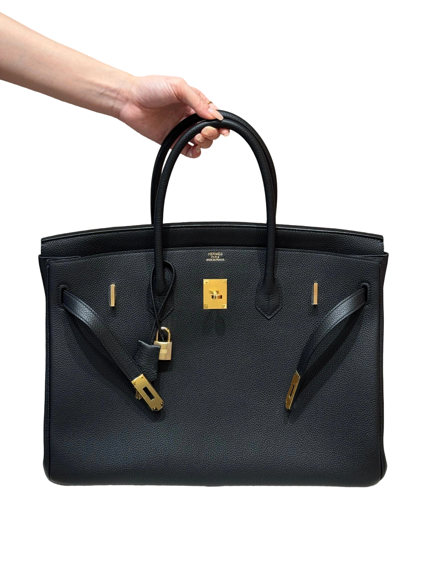 Birkin  Togo – Black | Gold-Plated