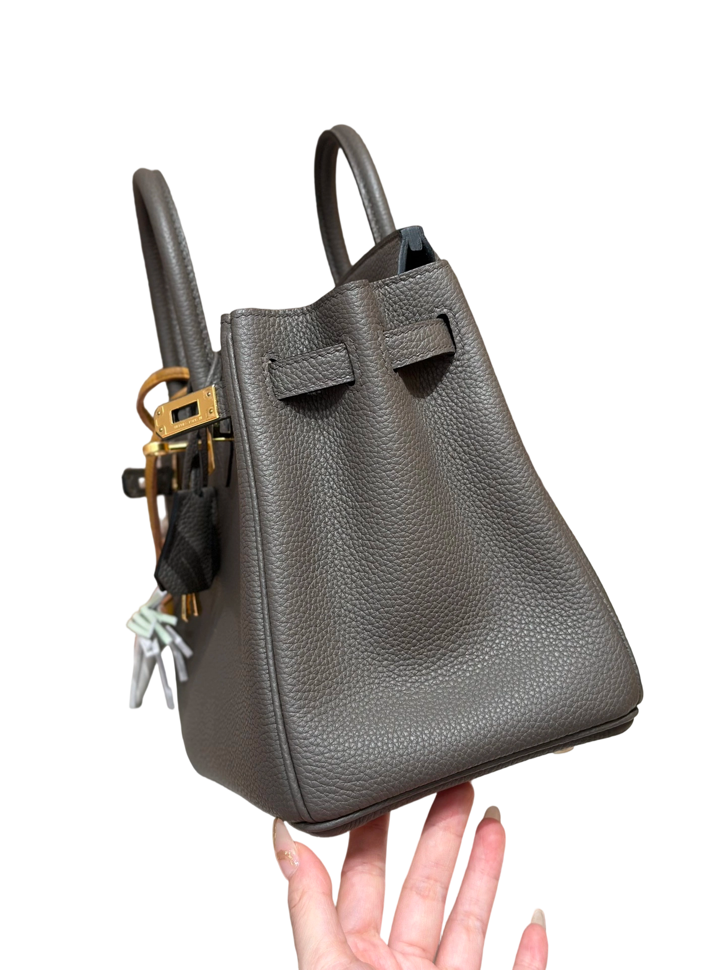 Birkin  Togo – Etain | Gold-Plated