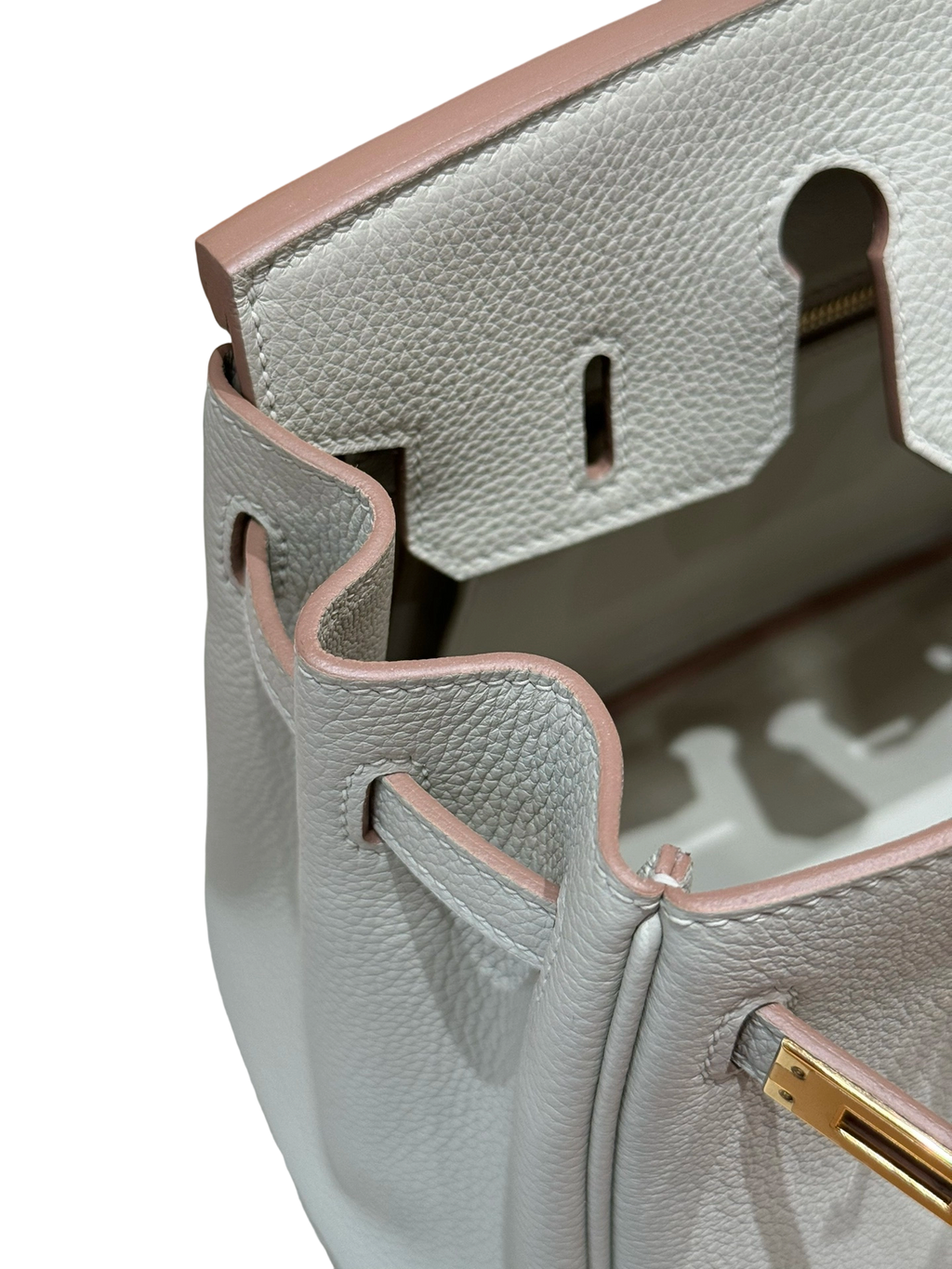 Birkin  Togo – Glacier White | Gold-Plated