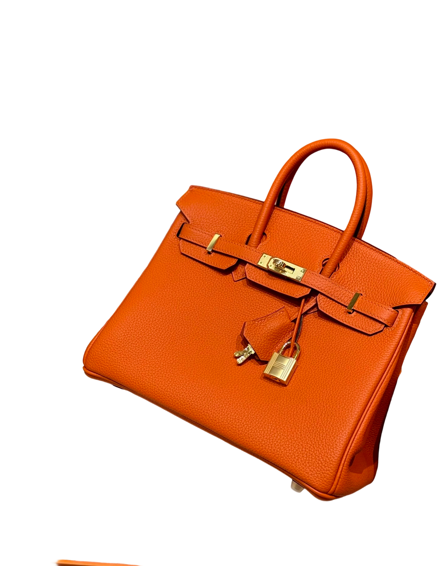 Birkin  Togo – Classic Orange | Gold-Plated