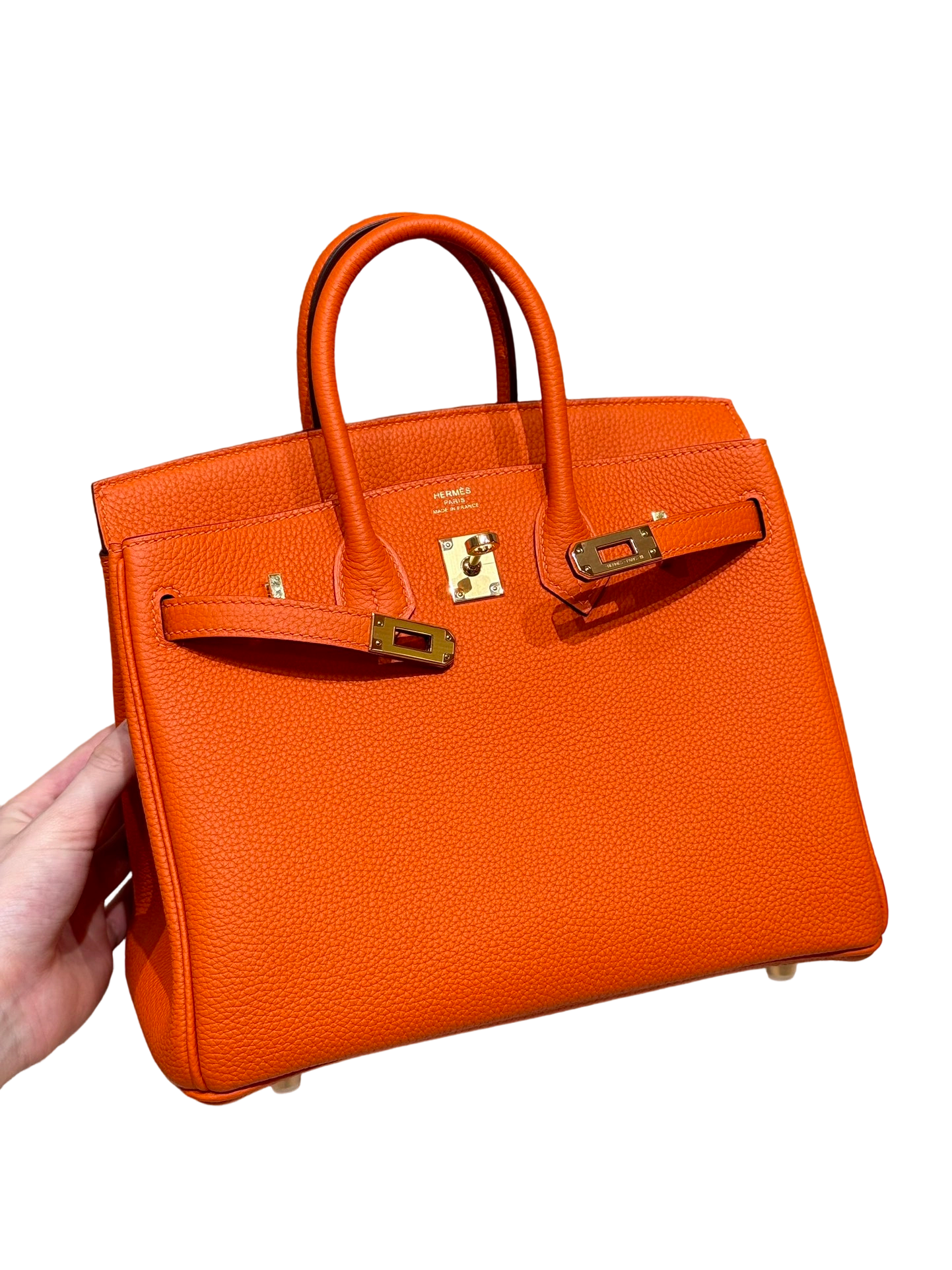 Birkin  Togo – Classic Orange | Gold-Plated