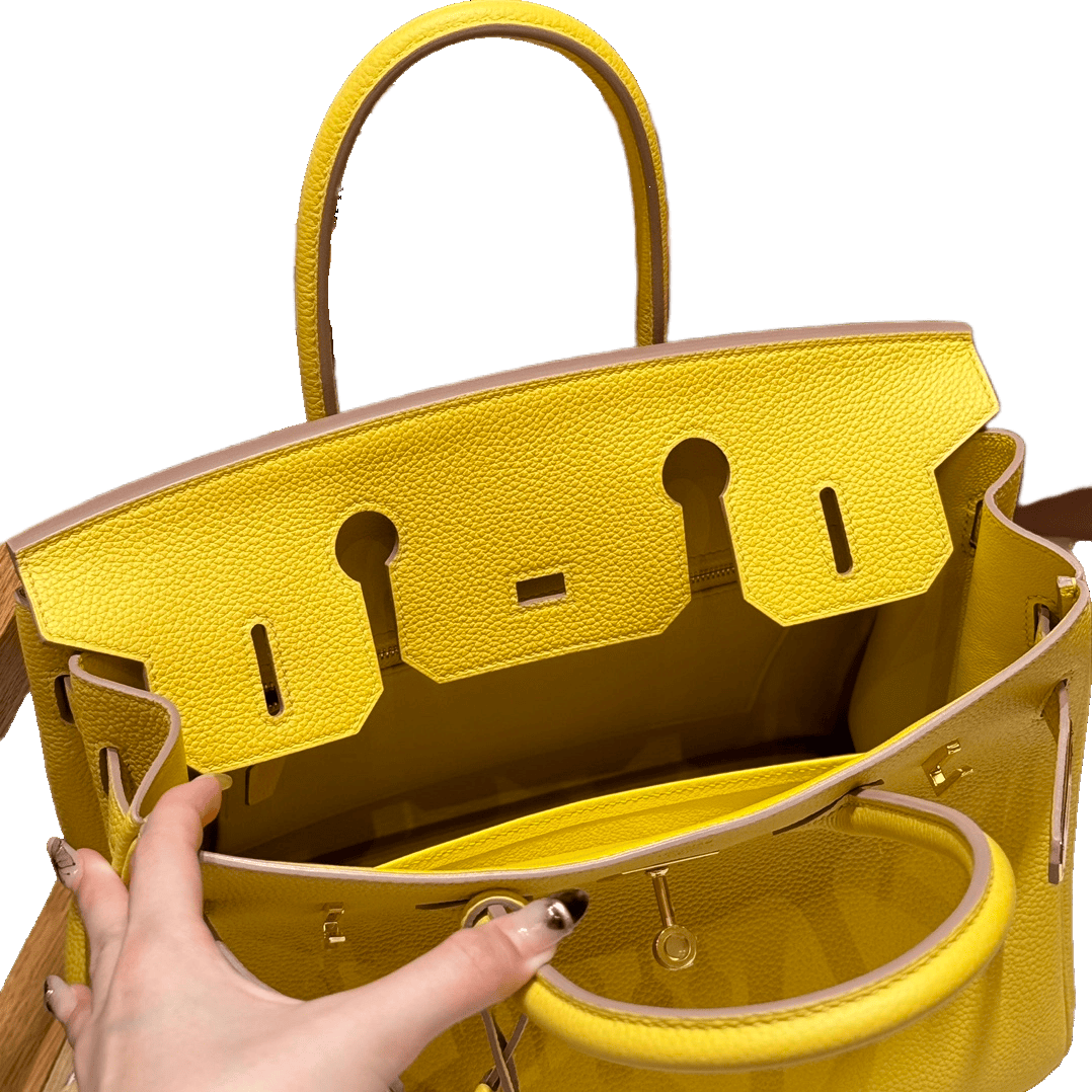 Birkin  Togo – Lemon Yellow | Gold-Plated