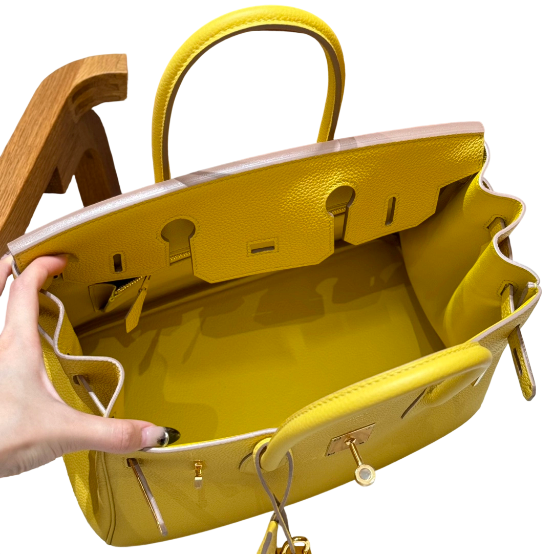 Birkin  Togo – Lemon Yellow | Gold-Plated