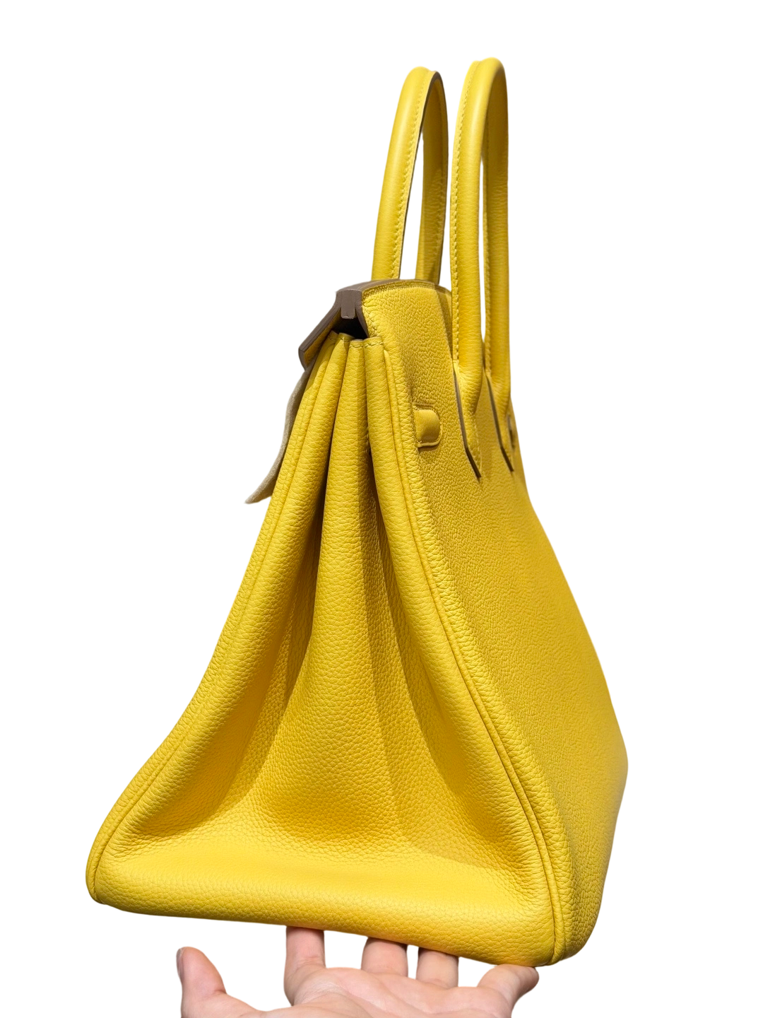 Birkin  Togo – Lemon Yellow | Palladium