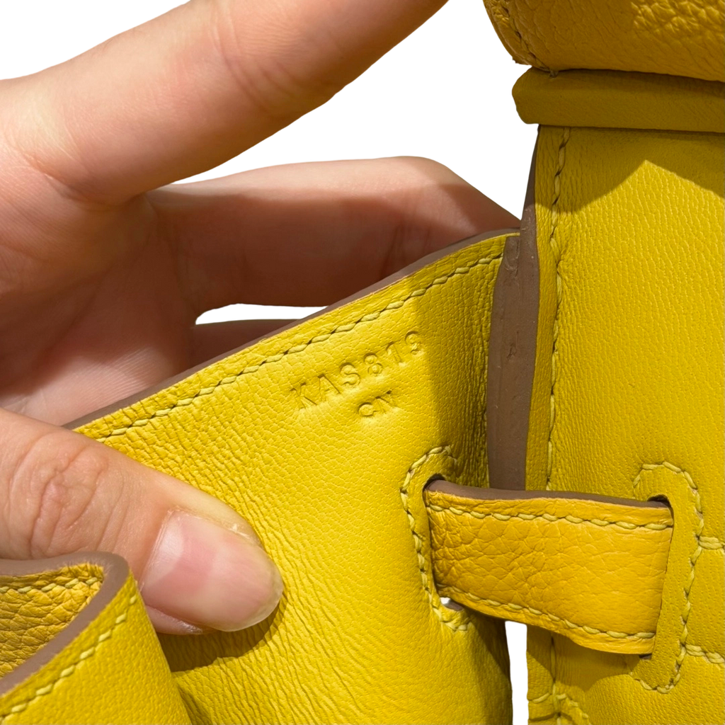 Birkin  Togo – Lemon Yellow | Palladium