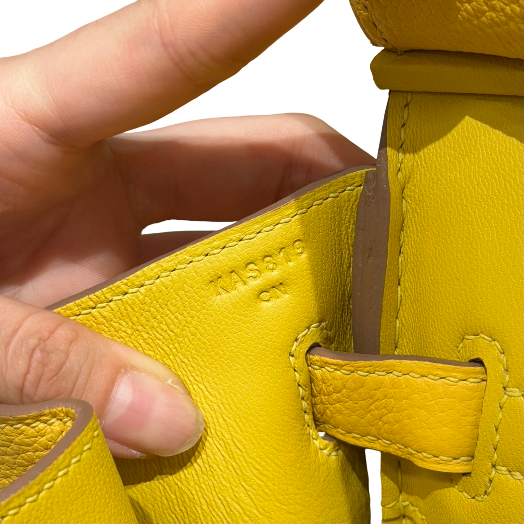Birkin  Togo – Lemon Yellow | Palladium