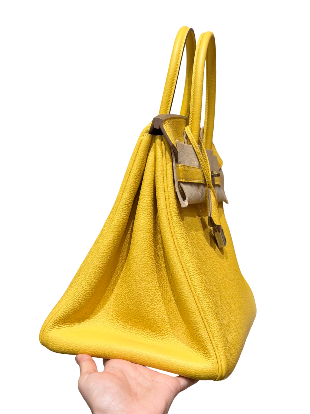 Birkin  Togo – Lemon Yellow | Palladium