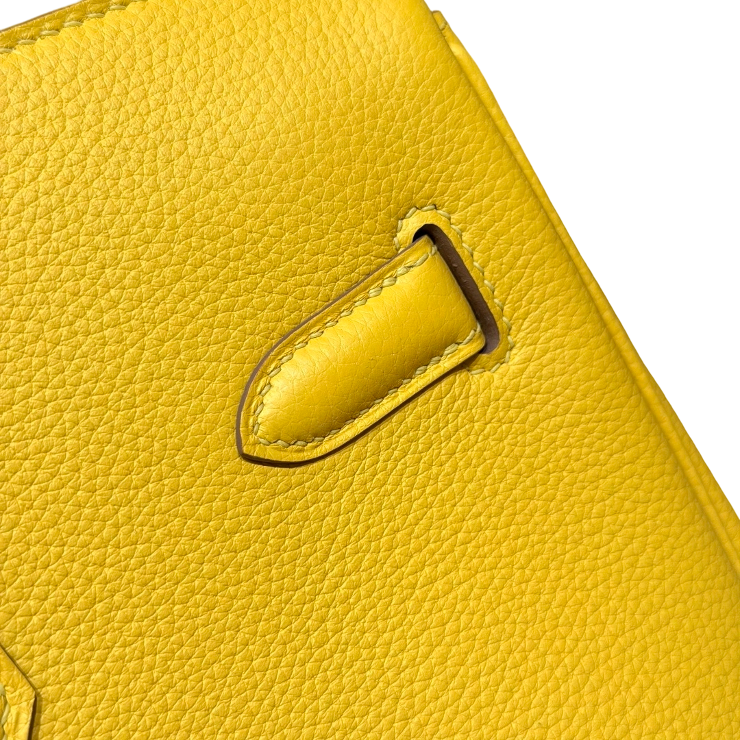 Birkin  Togo – Lemon Yellow | Palladium