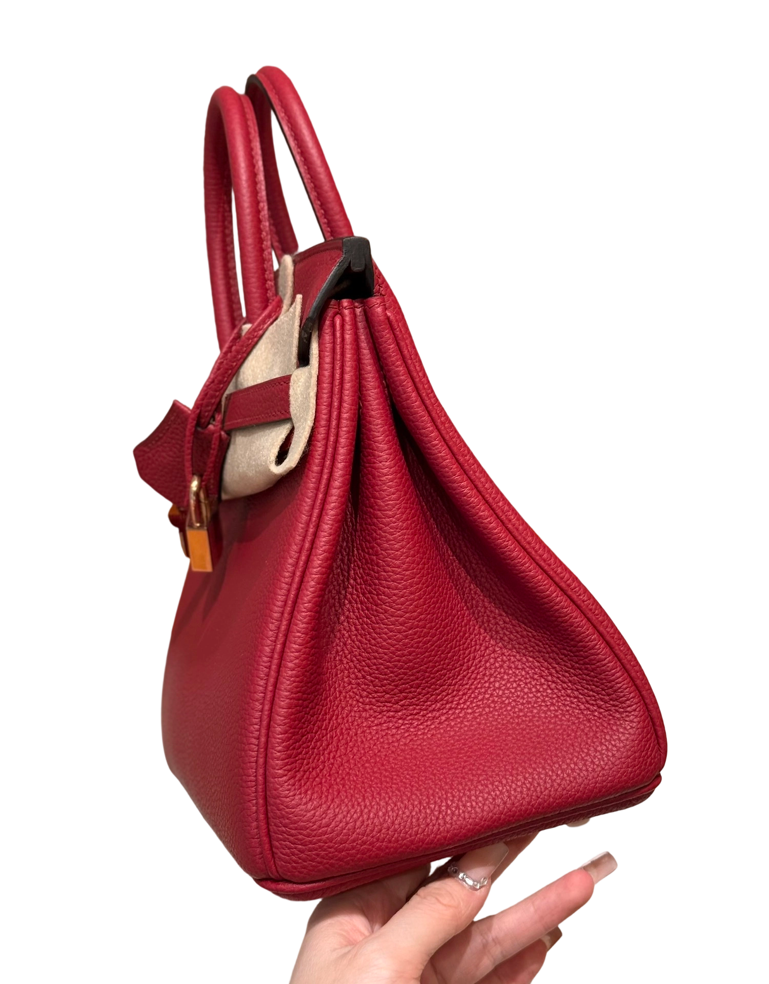 Birkin  Togo – Ruby Red | Rose Gold-Plated