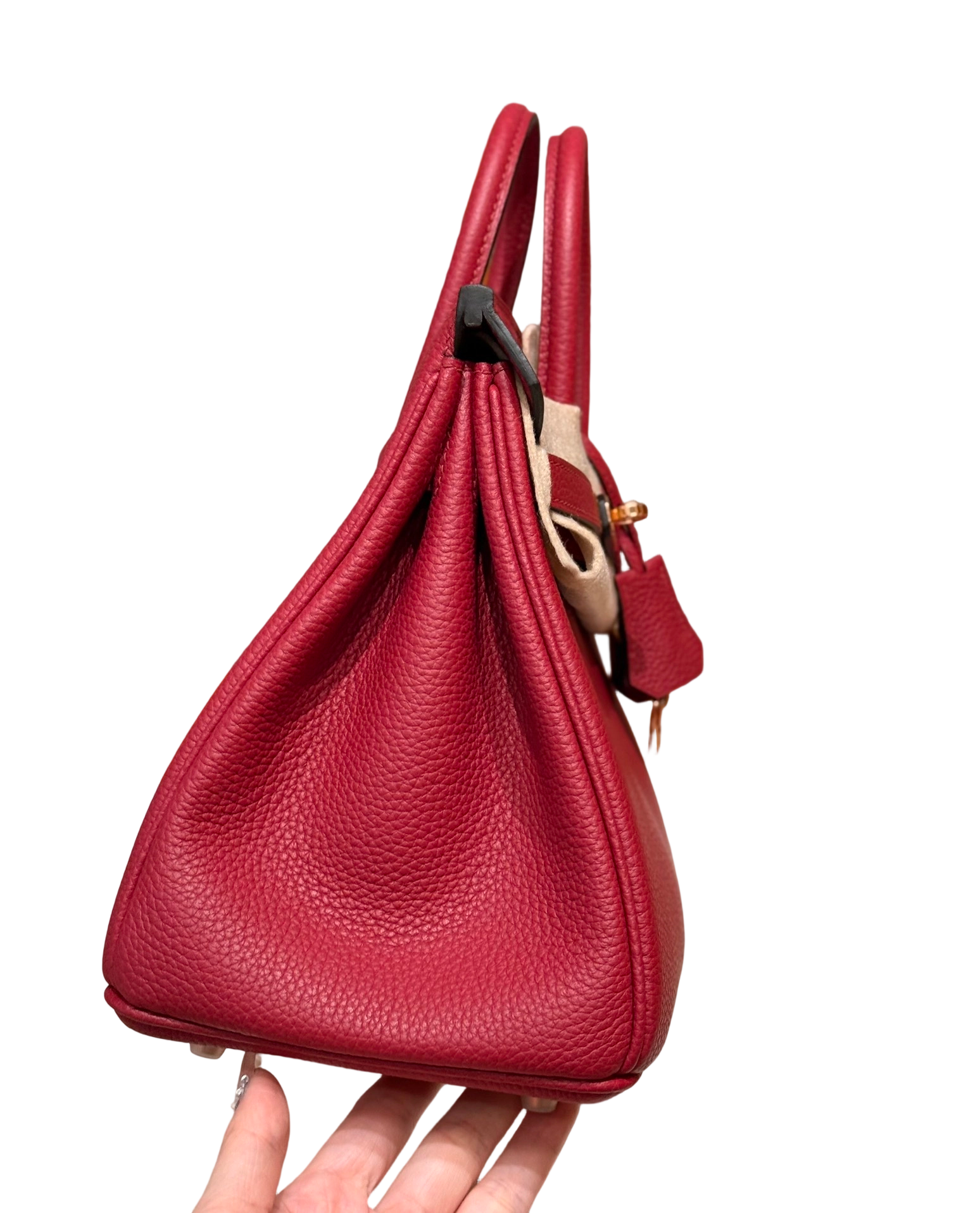 Birkin  Togo – Ruby Red | Rose Gold-Plated