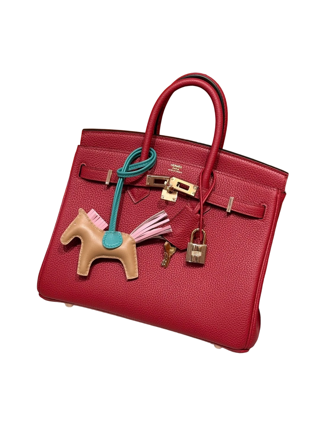 Birkin  Togo – Ruby Red | Rose Gold-Plated