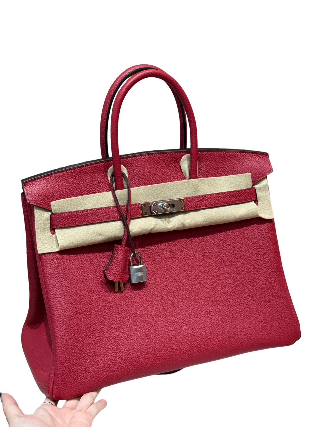 Birkin  Togo – Ruby Red | Palladium