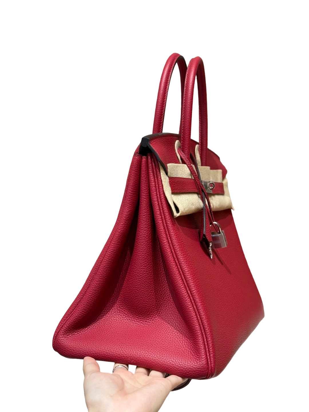 Birkin  Togo – Ruby Red | Palladium