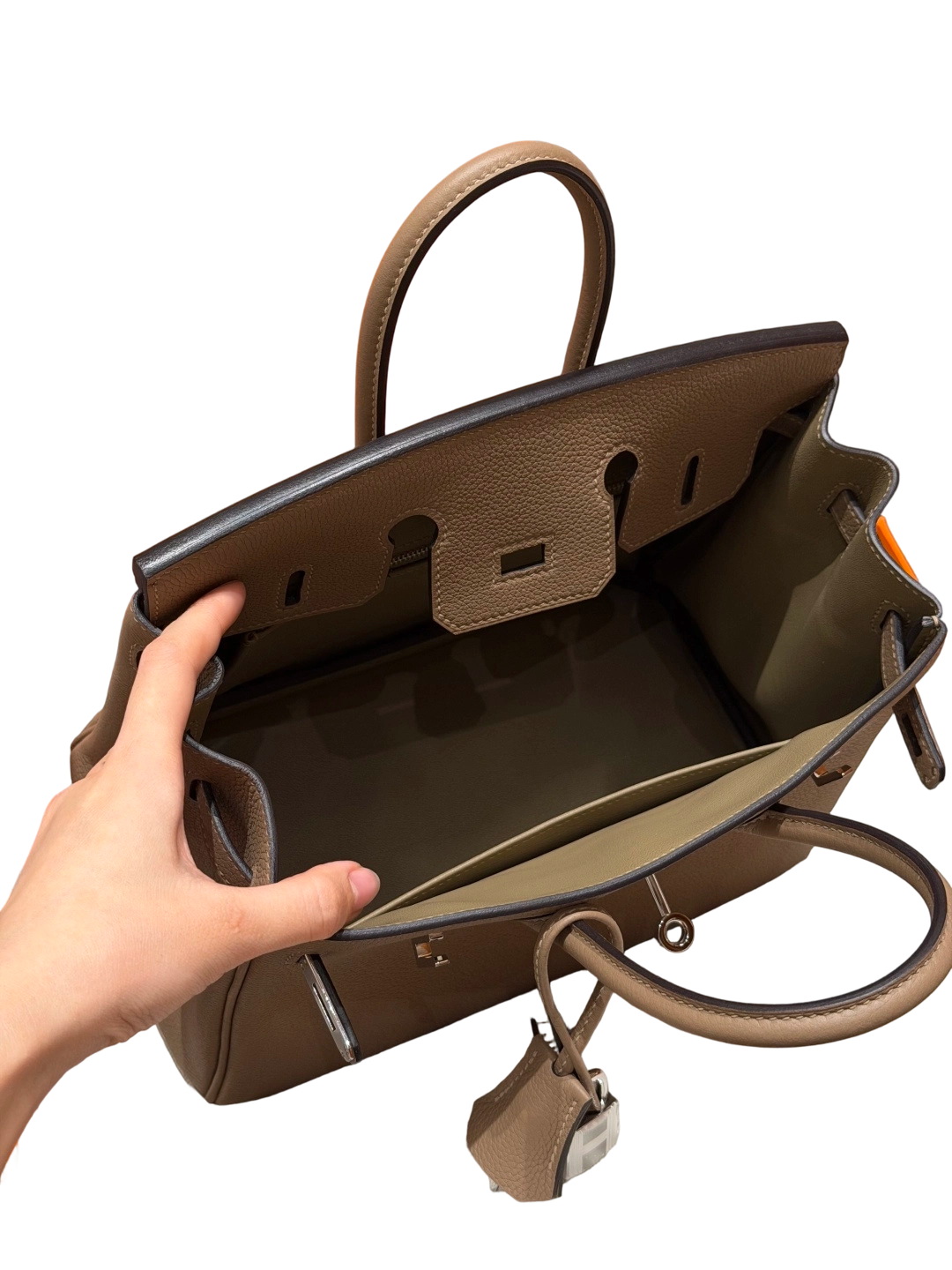 Birkin  Togo – Weimaraner Beige | Palladium