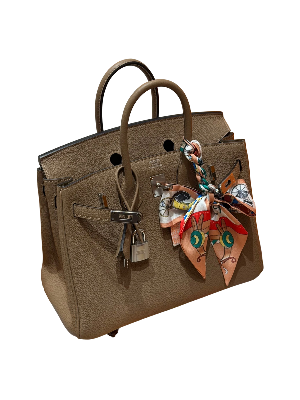 Birkin  Togo – Weimaraner Beige | Palladium
