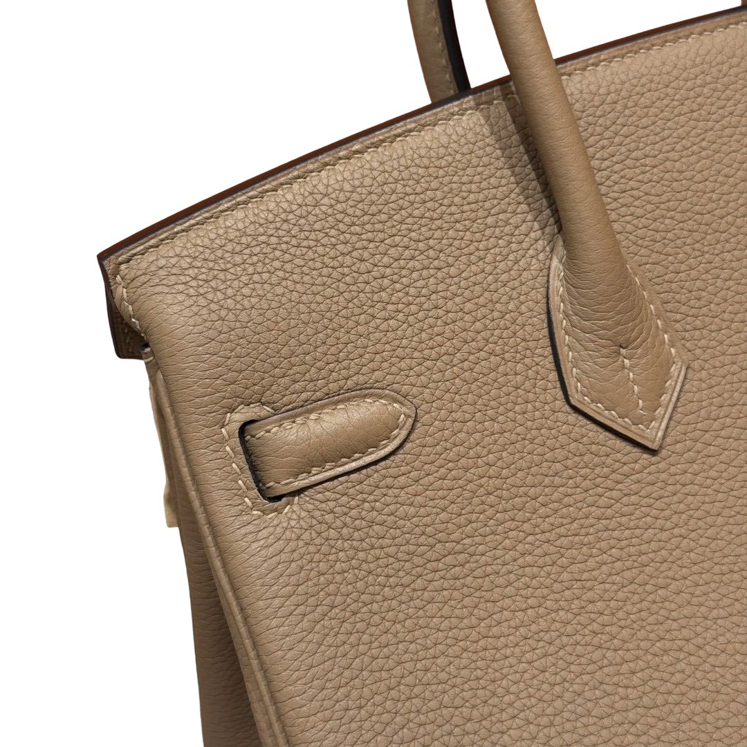 Birkin  Togo – Weimaraner Beige | Palladium