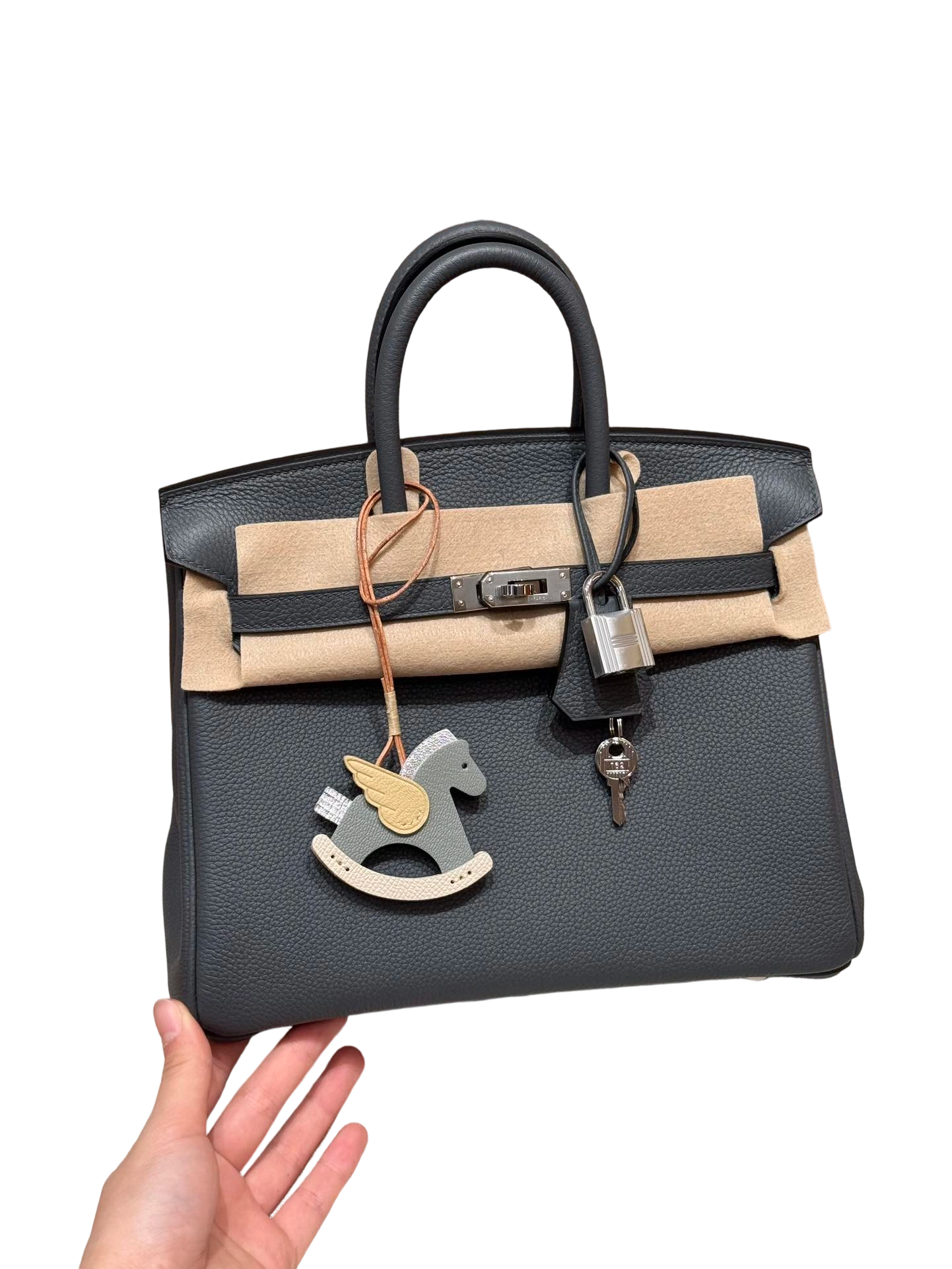 Birkin  Togo – Mist Grey | Palladium